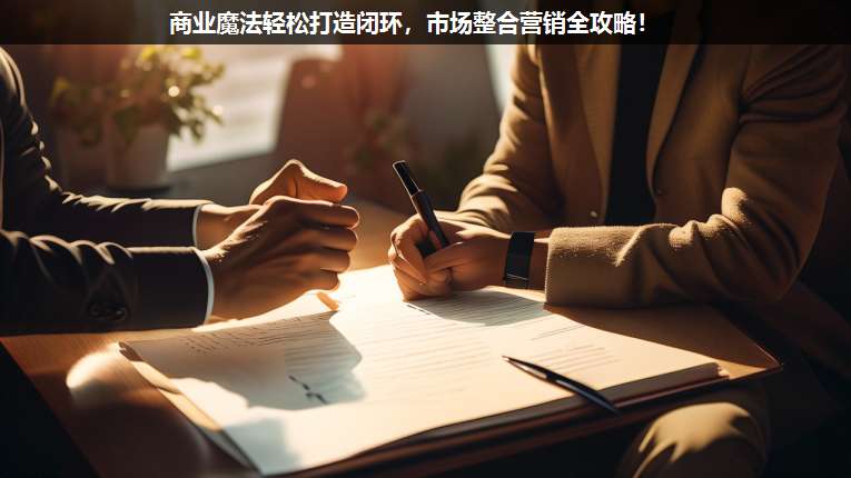 商業(yè)魔法輕松打造閉環(huán)，市場整合營銷全攻略！