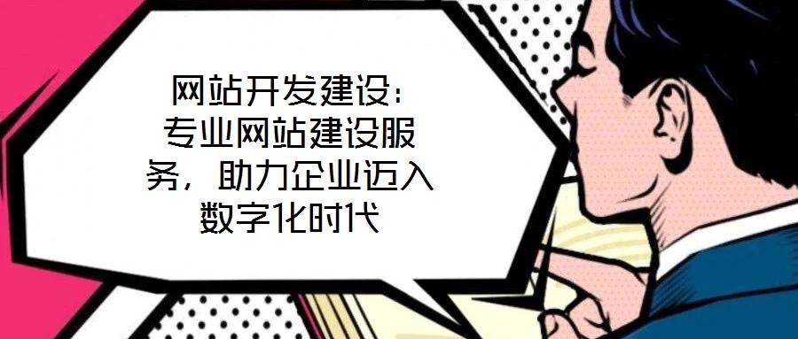  網(wǎng)站開(kāi)發(fā)建設(shè)：專(zhuān)業(yè)網(wǎng)站建設(shè)服務(wù)，助力企業(yè)邁入數(shù)字化時(shí)代