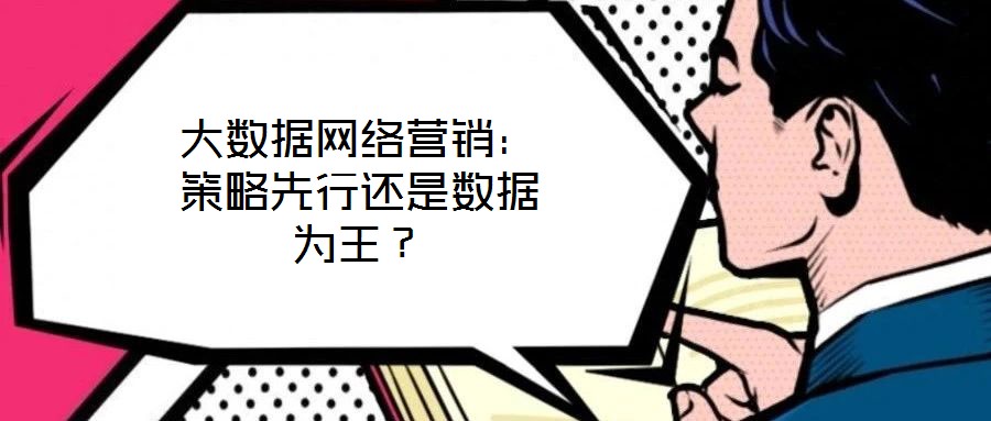 大數(shù)據(jù)網(wǎng)絡(luò)營銷：策略先行還是數(shù)據(jù)為王？